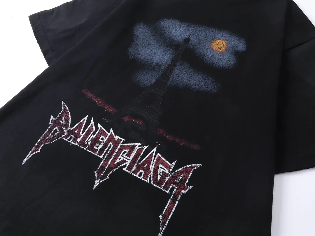 【 . Quality】BALENCI*GA/ .25ss New Arrival T 。 Authentic 。 ‼️ ， 。 . ZP . 260 ， . ， ， 。 Classic ， 。 。 . 。 OS . Same Style。 ：BL 253635 ：Black Size：XS S M L